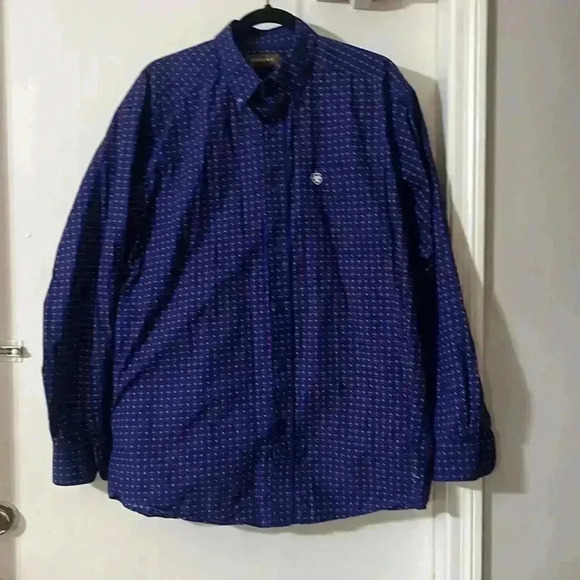 MENS ARIAT TANKSON CLSSC LS SHRT MULTI - Picture 3 of 8